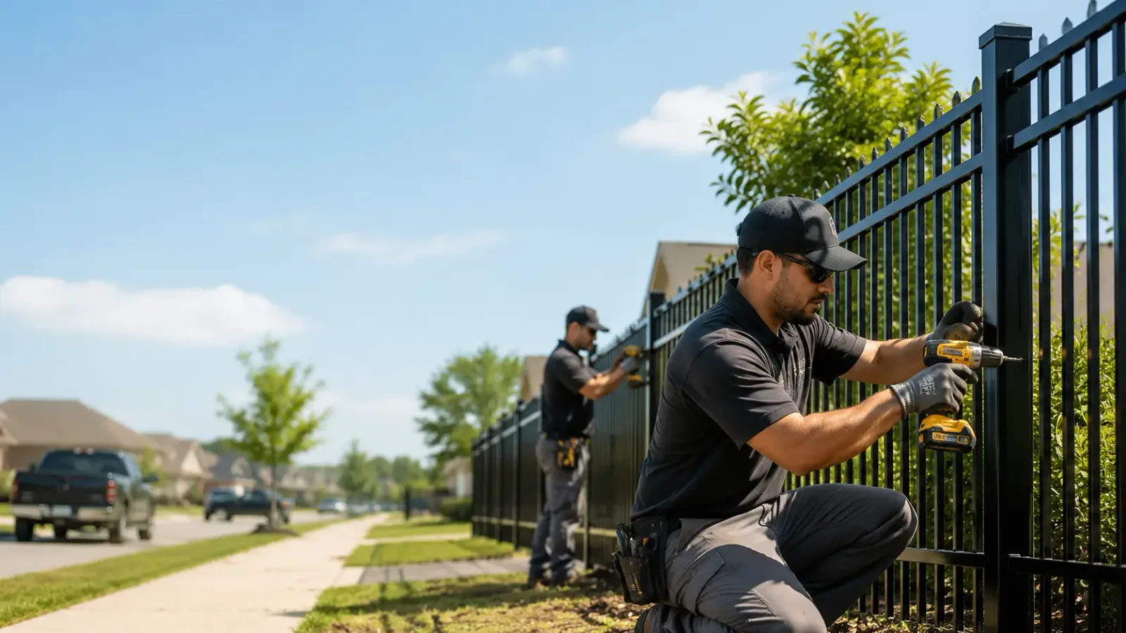 Metal Fence Installation in Dorchester, MA